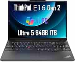 Amazon.com: Lenovo ThinkPad E16 Gen 2 Business Laptop (16
